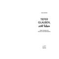 Leseprobe: Tiefer glauben, echt leben